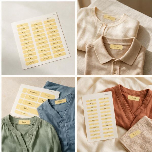 Etiquetas para ropa S&eacute;nior (Termoadhesivos) | pegandtina
